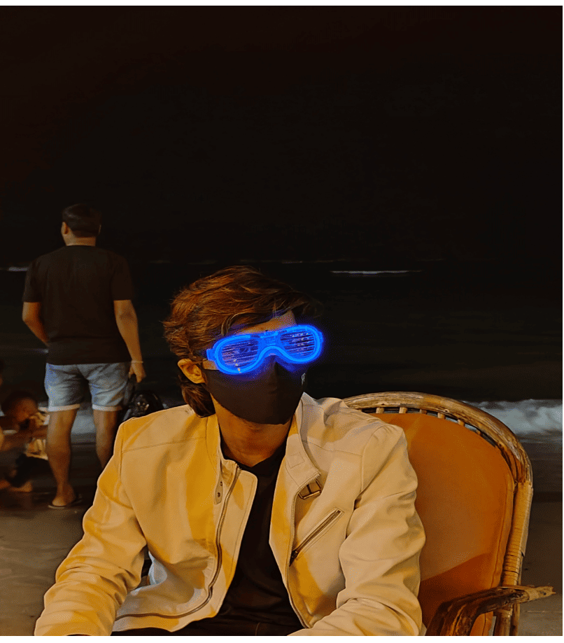 Moto Vloggers from Hyderabad to Goa - Baga Beach